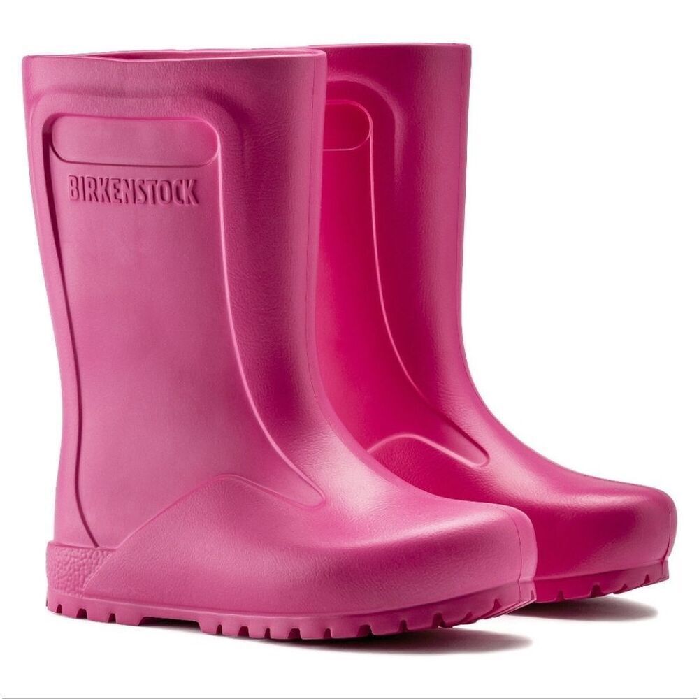Birkenstock Kids Pink Derry Eva Rain Boot In Pink, NEW